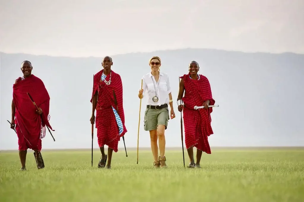 Cultural encounter: maasai in serengeti plains - africa family safari experiences