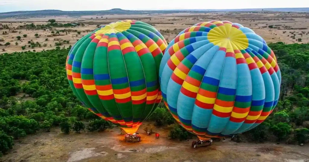 Spectacular hot air balloon flights over the maasai mara: when to go for an unforgettable experience