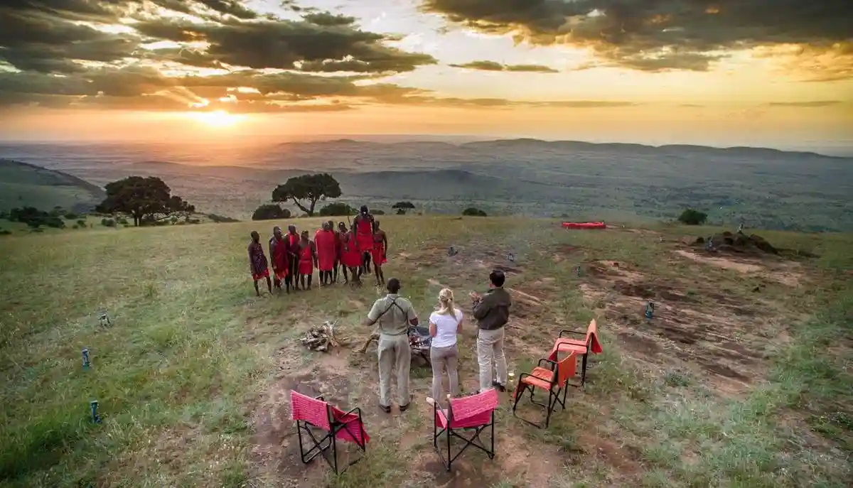 When to go to ngorongoro crater: maasai warrior dance amidst the beauty of july - honeymoon safari snapshot